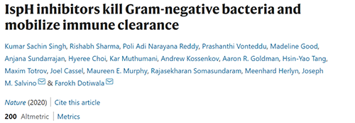 Nature：无惧细菌耐药性的新型抗生素诞生了！